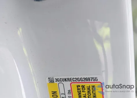 2016 Chevrolet Silverado 1500 2Lt из США, поврежденный, VIN 3GCUKREC2GG269755